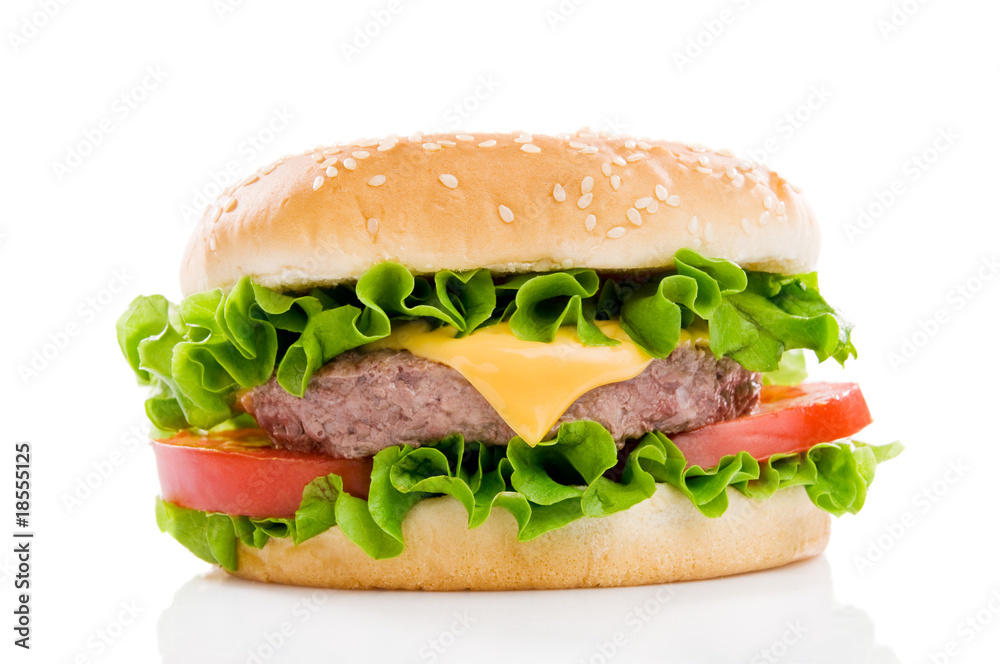 Big fresh hamburger Big fresh hamburger