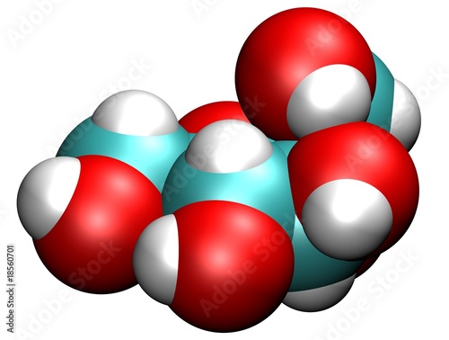 Fructose Molecule