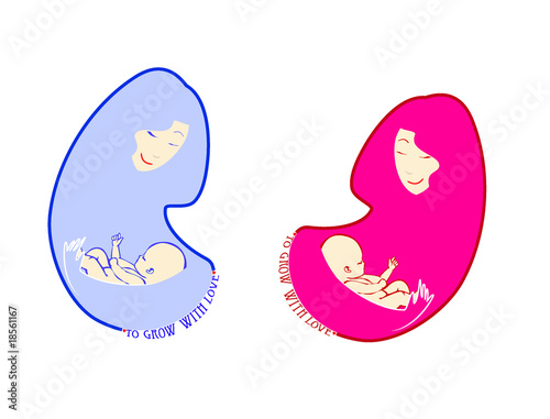 madre meciendo un bebe