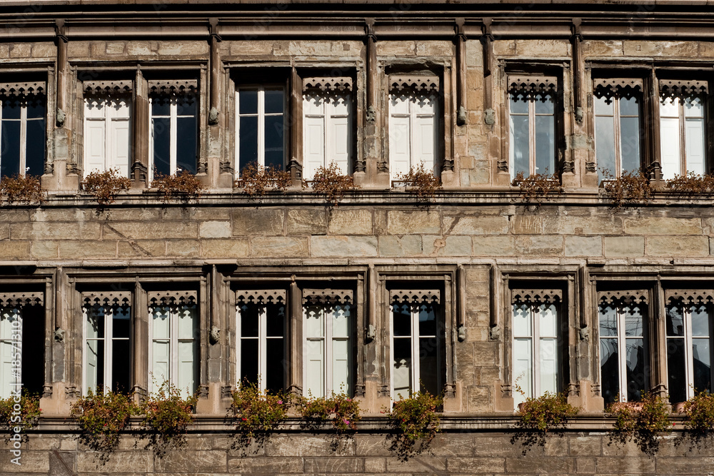 Vieil immeuble à Chambéry en Savoie