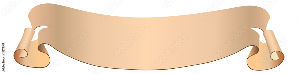 Old narrow vector parchment Old narrow vector parchment