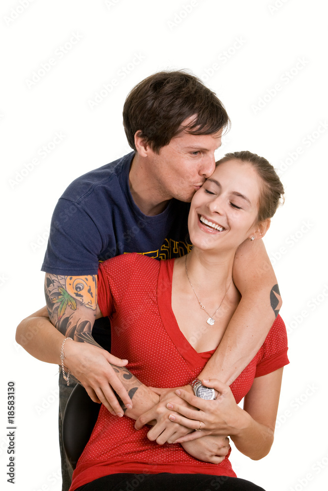 Happy young couple Happy young couple