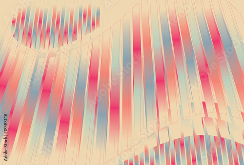 Waving Curve abstract piano background