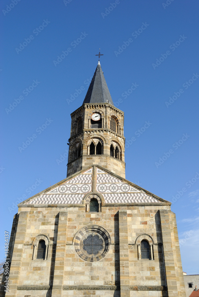 Clocher de l’église de Cournon-D’Auvergne (63)