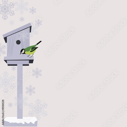Christmas Background with Copy Space