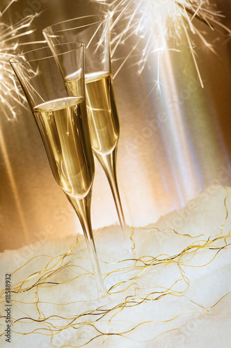 Sekt, Silvester, Zweisamkeit photo