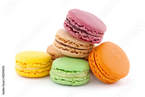 tas de macarons