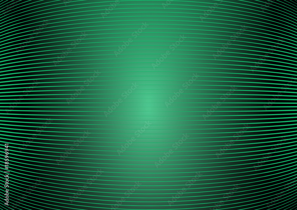 Obraz premium Modern green striped background
