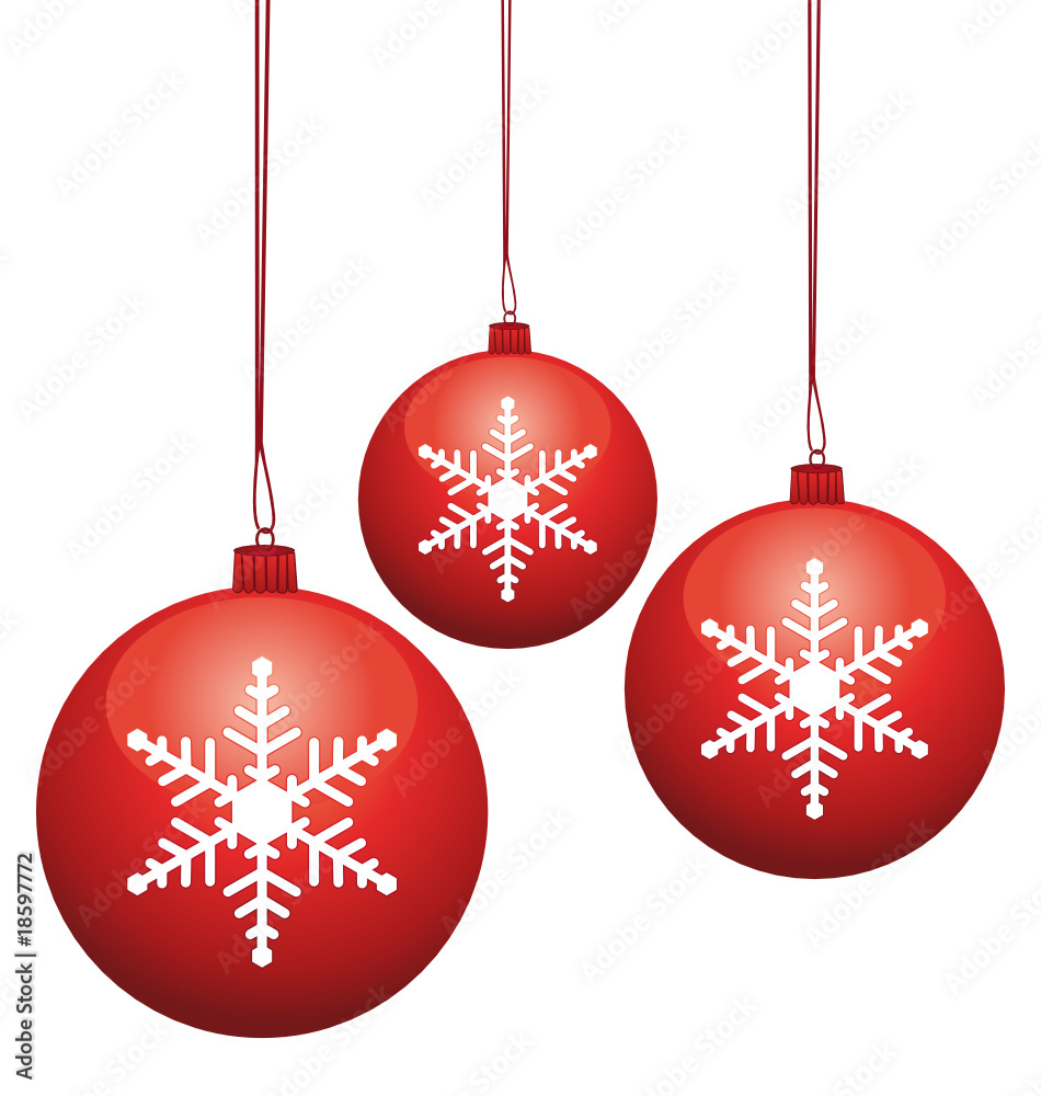 Christmas glass balls