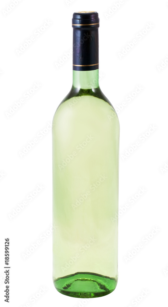 A beautiful bottle of water on a white background A beautiful bottle of water on a white background