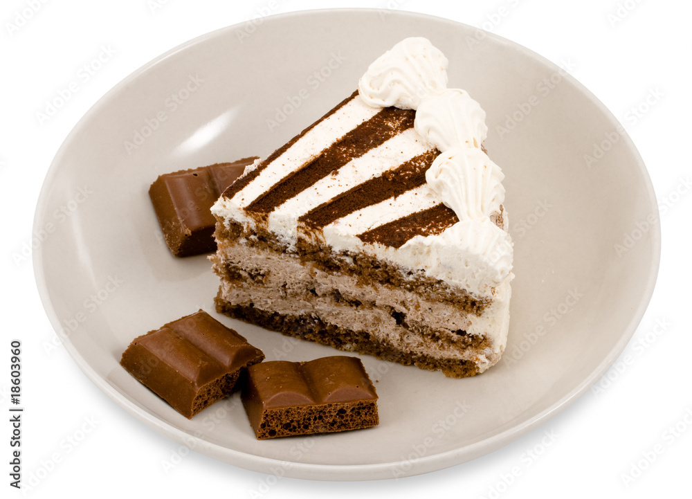 Delicious cake. Close-up. Delicious cake. Close-up.