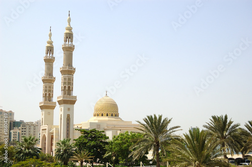 Muslim mosque  Shardjah  United Arab Emirates