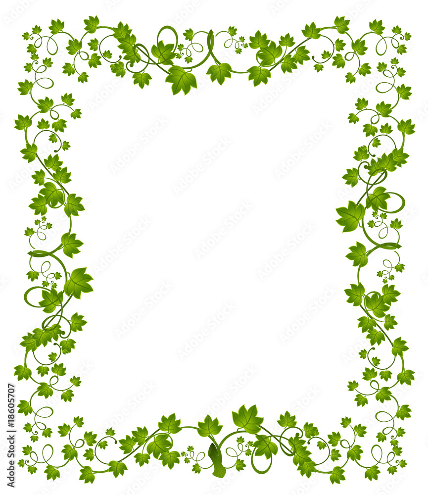 Beautiful decorative branch from leaves for design Beautiful decorative branch from leaves for design