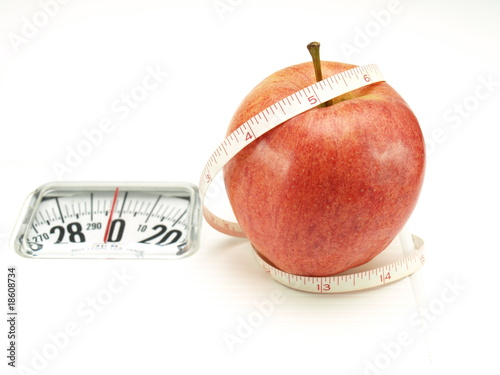 Healthy food, nutrition and fruits – apple