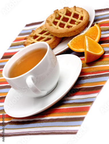 Shortbreads with tea