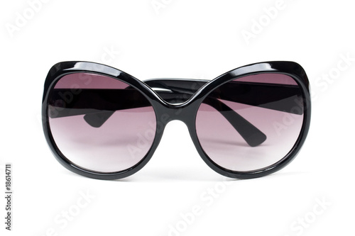 Beautiful women's glasses on a white background. Isolate