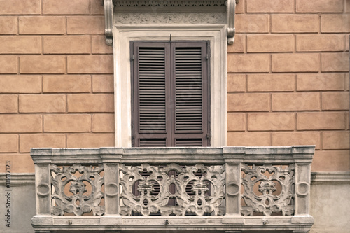 Balcone decorato photo