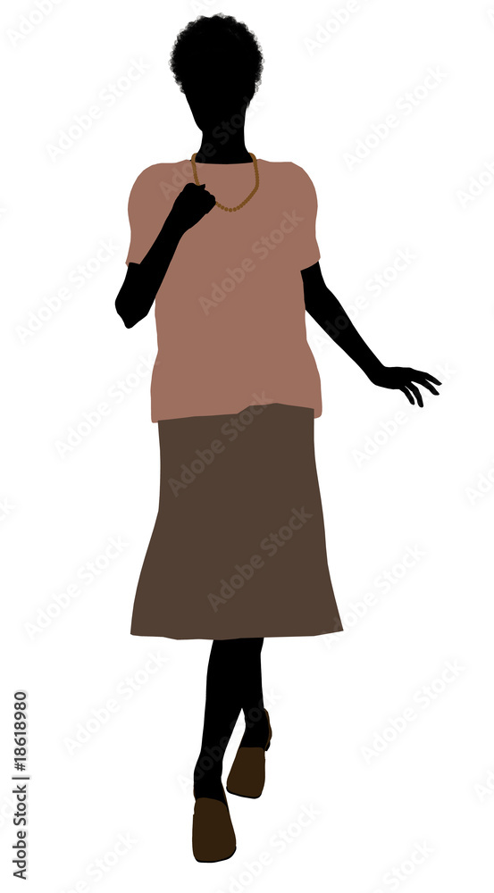 Grandmother Illustration Silhouette Grandmother Illustration Silhouette