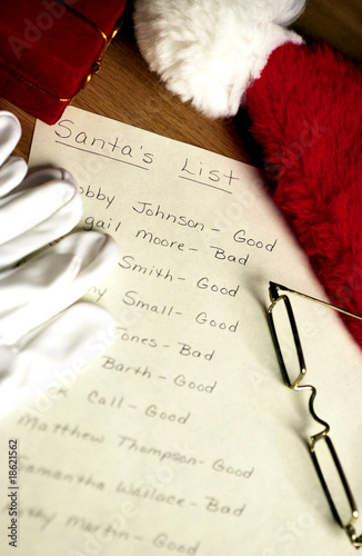 Φωτογραφία Santa's list