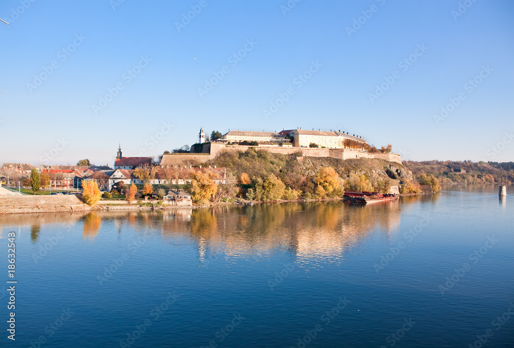 Novi sad, Petrovaradin castle on Danube, Serbia