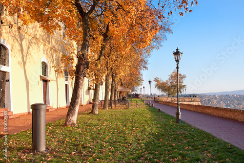 Autumn in Castle Petrovaradin photo