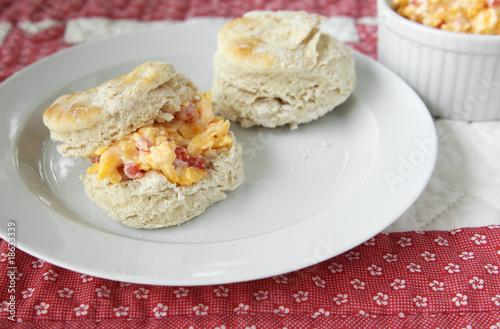 fresh biscuits and pimento cheese