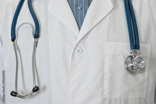 white coat