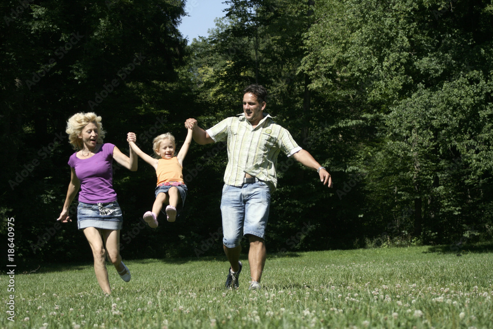 Fototapeta premium Familienausflug