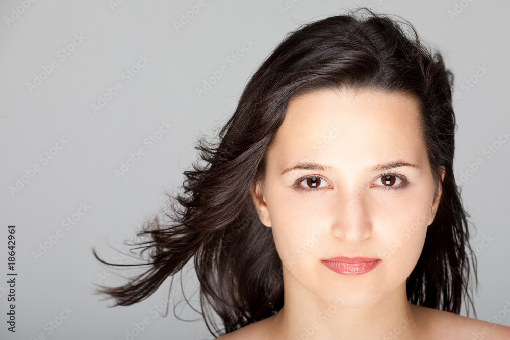 Fototapeta premium young beautiful woman