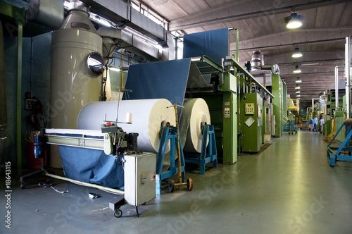 Industria tessile: produzione di tessuto denim