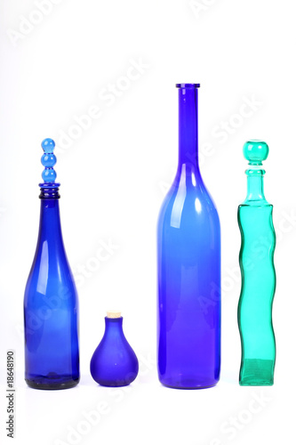 Colorful bottles