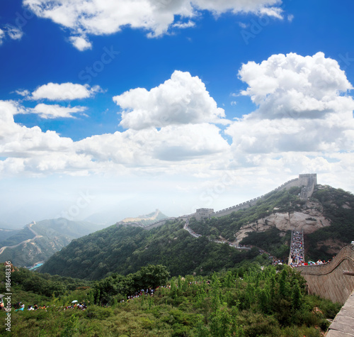 The Great Wall at Badaling near Beijing