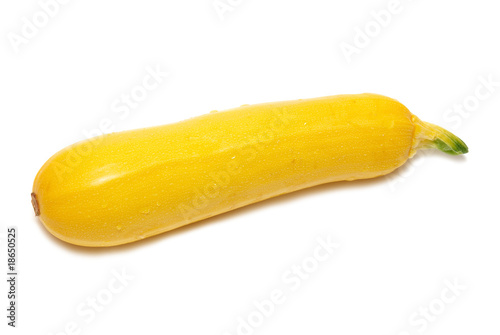 Yellow marrow isolated on the white background