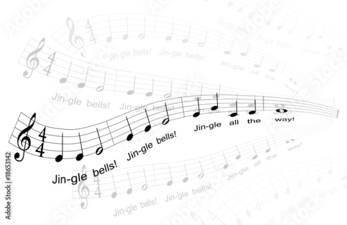 "Jingle Bells" Sheet Music (excerpt)