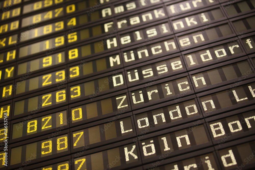 Fototapeta premium Flughafen