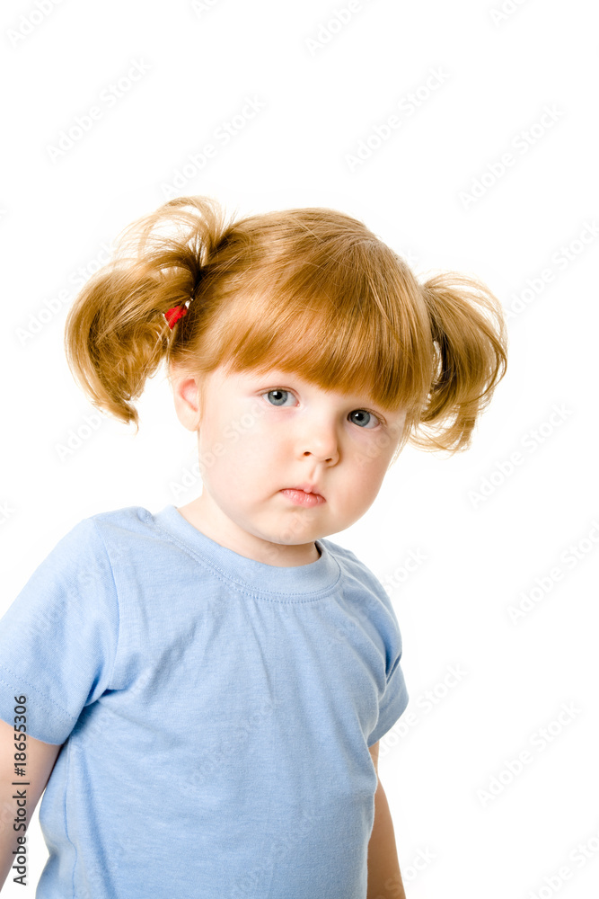 Serious child Serious child