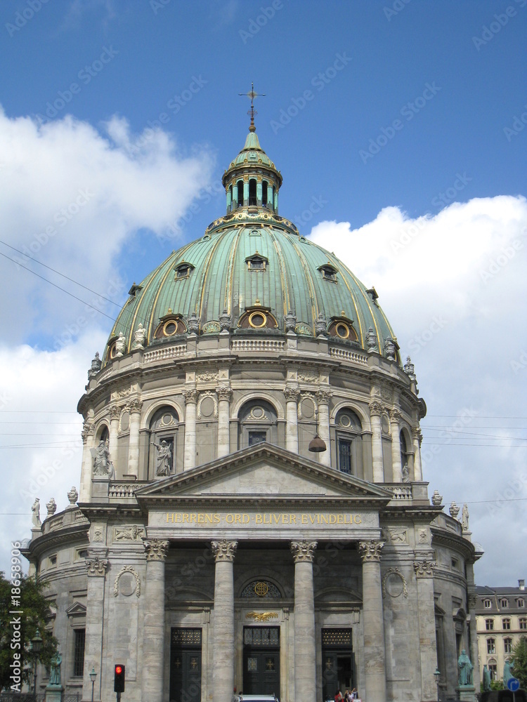 Obraz premium eglise de copenhague