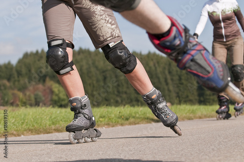 Obraz na płótnie Freizeitsport Inline-Skating