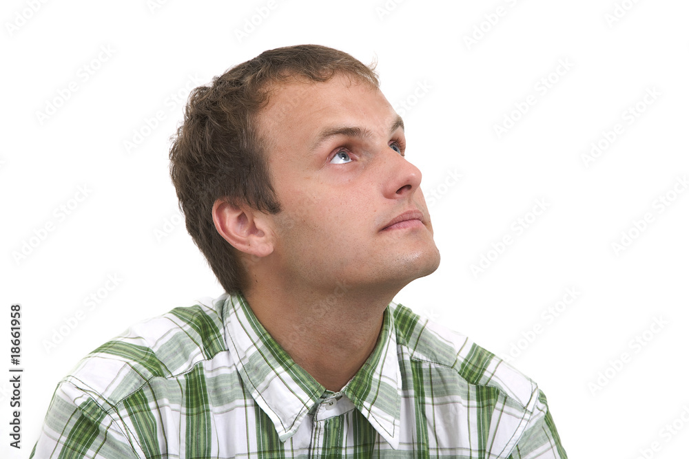 Obraz premium Young man portrait