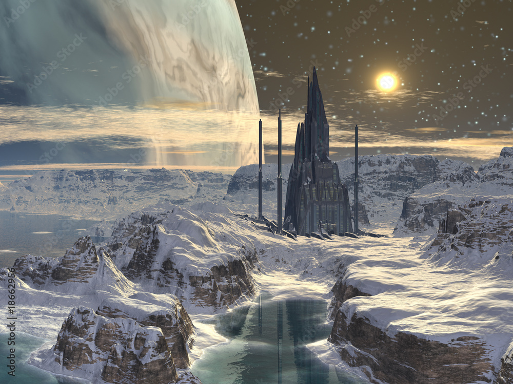 Fototapeta premium Approach to Tomorrow Tower