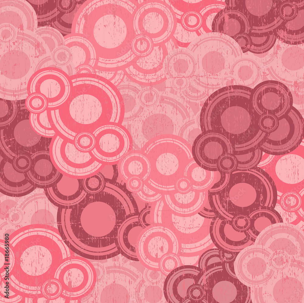 Circles background vector