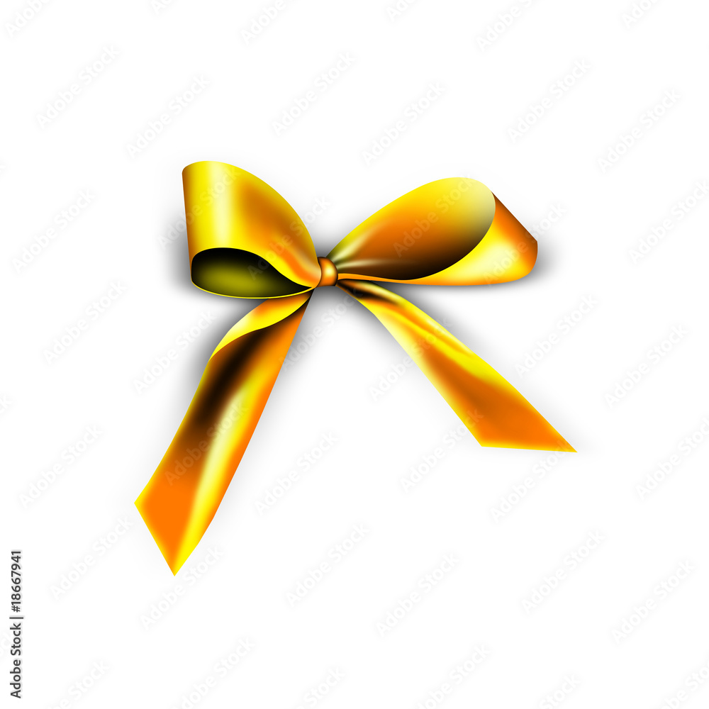 Schleife für ein Weihnachtsgeschenk Schleife für ein Weihnachtsgeschenk