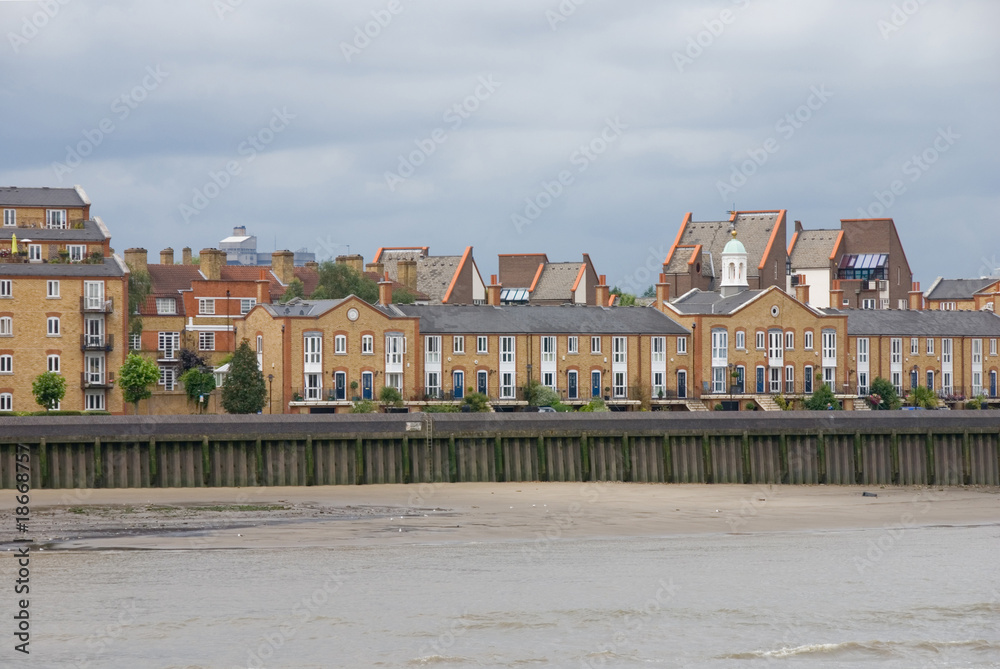 Obraz premium Canary Wharf - Docklands, London