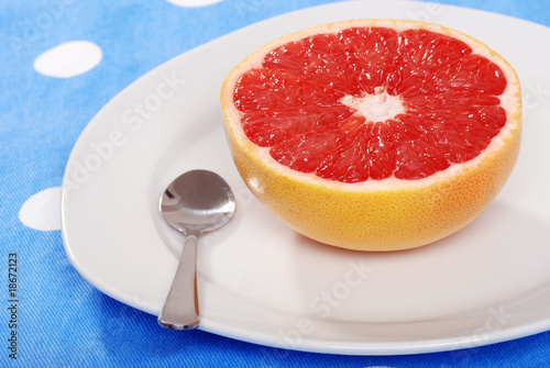 Ready To Eat Red Grapefruit