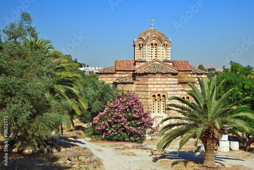 Byzantine Church in Ancient Agora, Athens, Greece