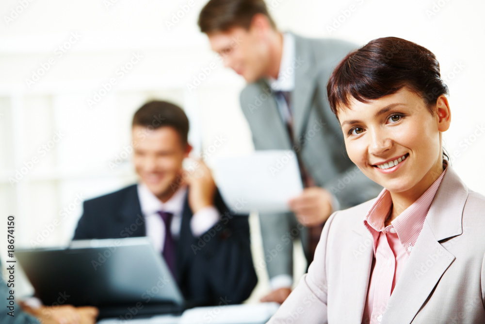 Successful employee Successful employee