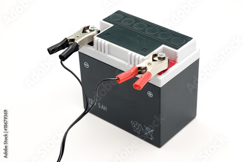 Charging motorcycle battery