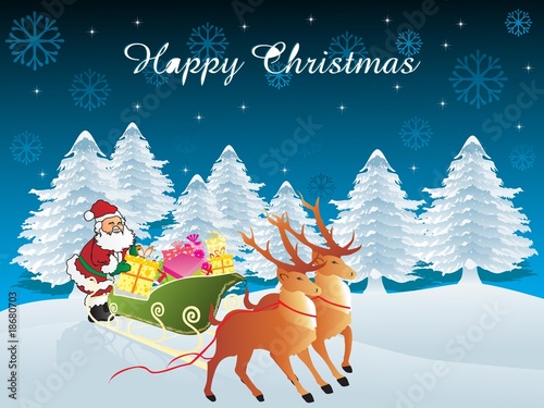 vector christmas day wallpaper