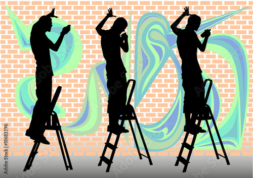 Graffiti artist