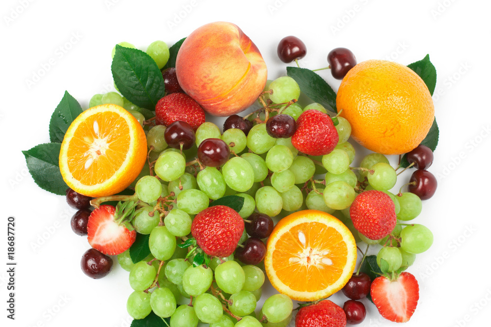 Still-life of fresh fruit Still-life of fresh fruit